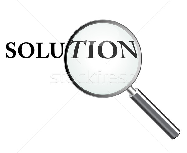 Solution Stock photo © nickylarson974