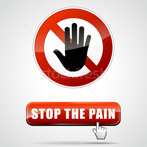 stop the pain Stock photo © nickylarson974