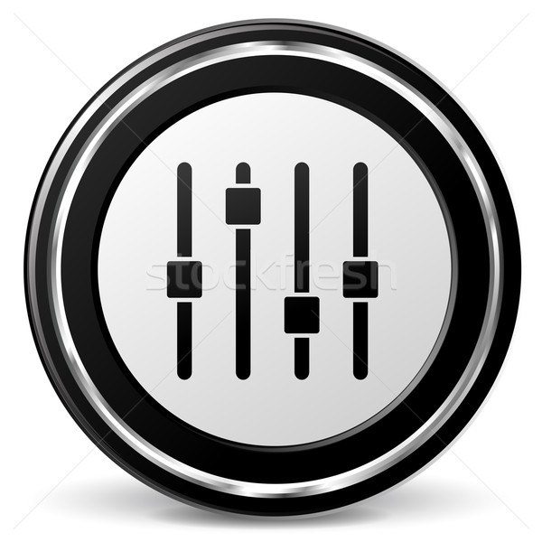 adjustment icon Stock photo © nickylarson974