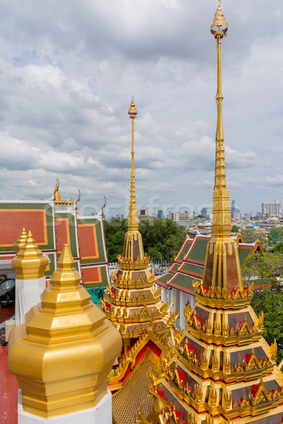 Wat Ratchanatdaram (Loha Prasat) Stock photo © nicousnake