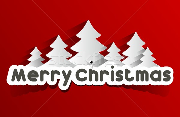 [[stock_photo]]: Joyeux · Noël · carte · de · vœux · Creative · heureux · design