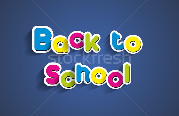 Back To School Stock photo © nicousnake