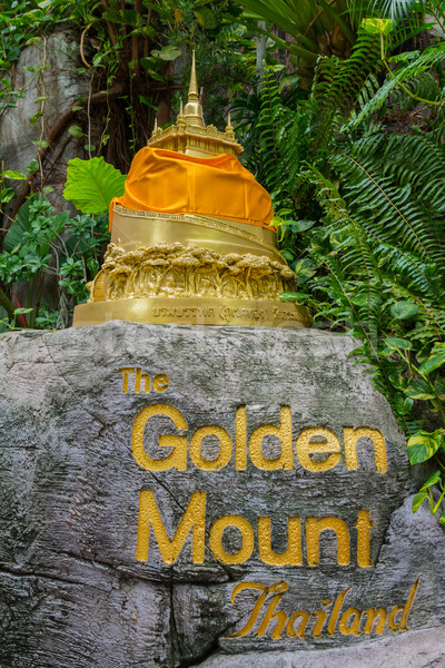 The Golden Mount, Wat Saket Stock photo © nicousnake