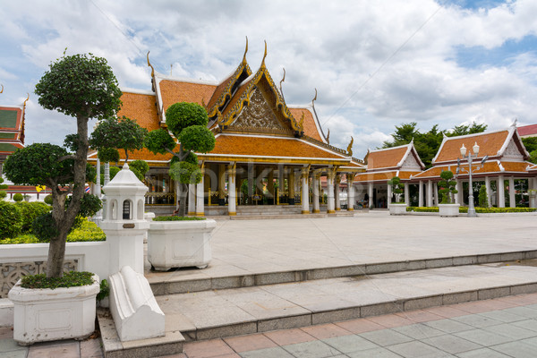 Wat Ratchanatdaram (Loha Prasat) Stock photo © nicousnake