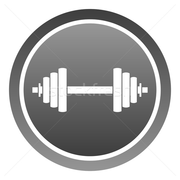 Dumbbell Icon
 Stock photo © nikdoorg