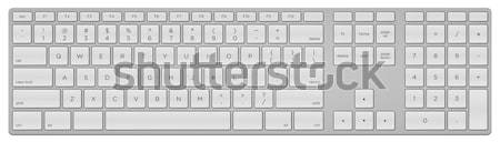Stock photo: Standard US Keyboard