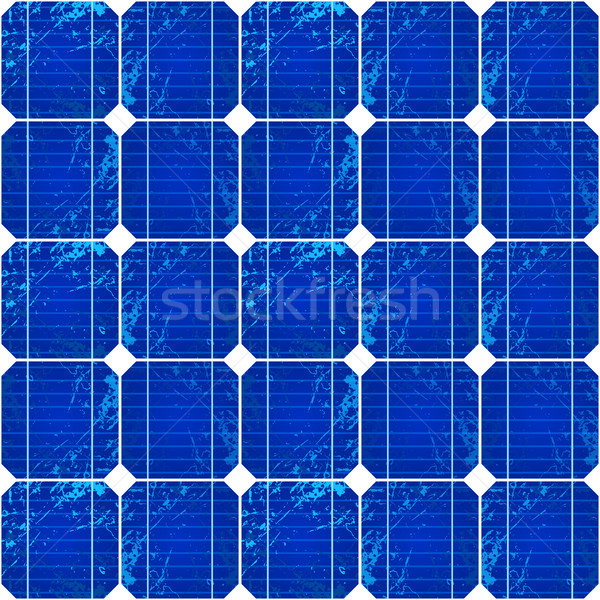 Fotovoltaica energia padrão azul alternativa ambiente Foto stock © nikdoorg