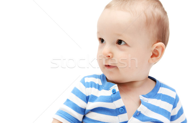 Bebé cara sonrisa fondo diversión nino Foto stock © nikkos