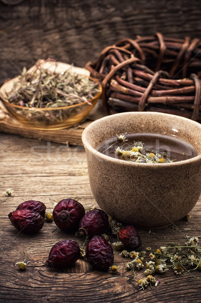 tea on medicinal herbs Stock photo © nikolaydonetsk