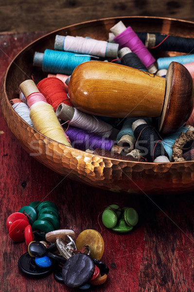 sewing threads Stock photo © nikolaydonetsk