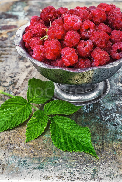 raspberries Stock photo © nikolaydonetsk