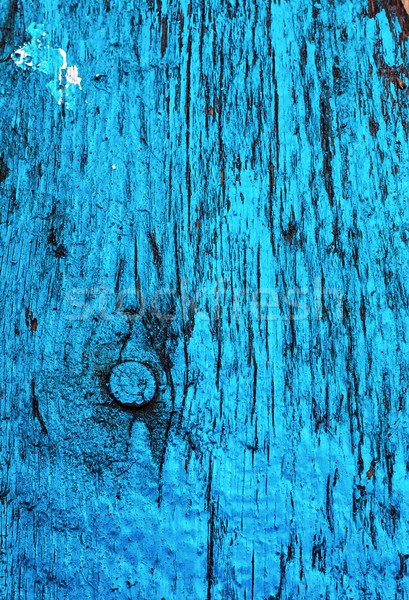 Doku eski tahta mavi renk modası geçmiş Stok fotoğraf © nikolaydonetsk