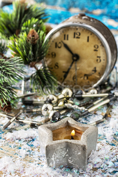 preparing decorations for new year holidays Stock photo © nikolaydonetsk