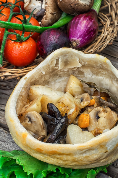 vegetable ragu Stock photo © nikolaydonetsk