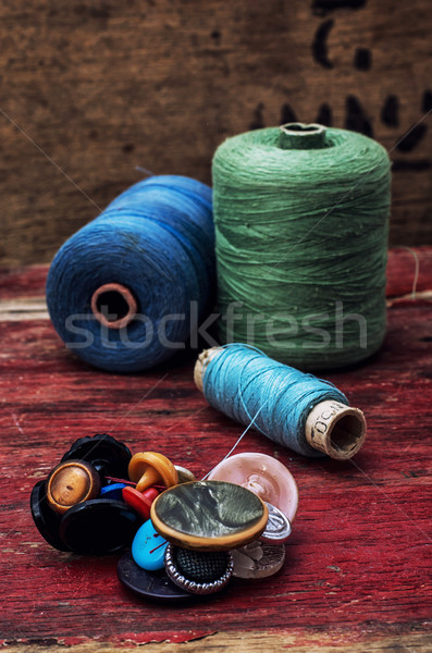 sewing threads Stock photo © nikolaydonetsk