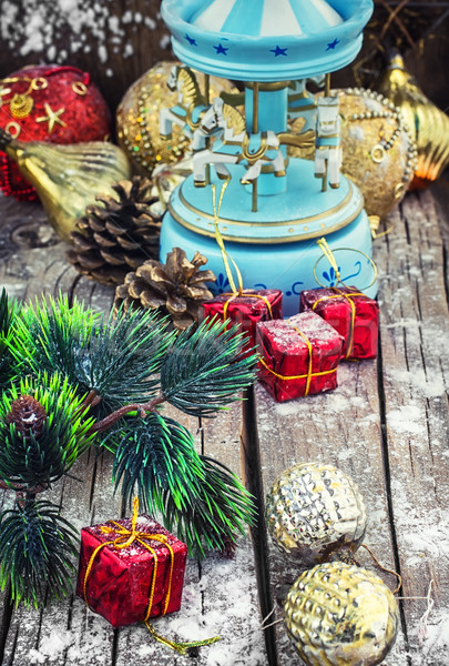 legacy Christmas toys for the holiday Stock photo © nikolaydonetsk