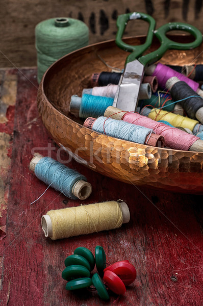 sewing threads Stock photo © nikolaydonetsk