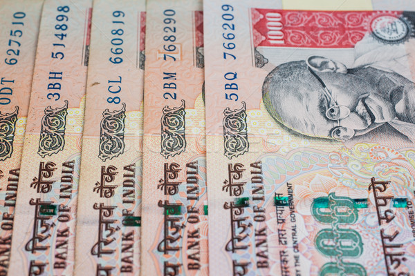Thousand Rupee Notes Stock photo © nilanewsom
