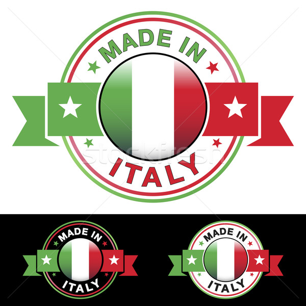 Made In Italy Badge Stock photo © NiroDesign