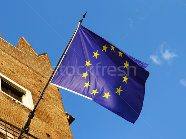 European Union Flag Stock photo © NiroDesign
