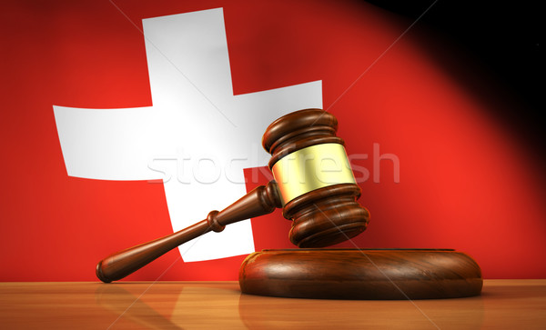 Swiss Law And Justice Concept Stock photo © NiroDesign
