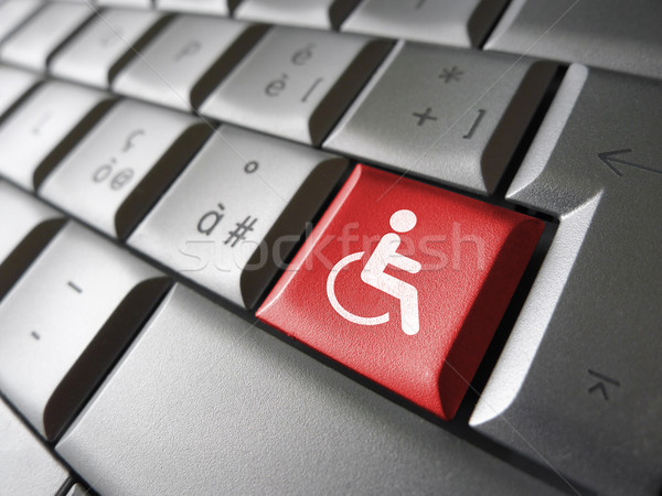 Web Accessibility Icon Symbol Stock photo © NiroDesign