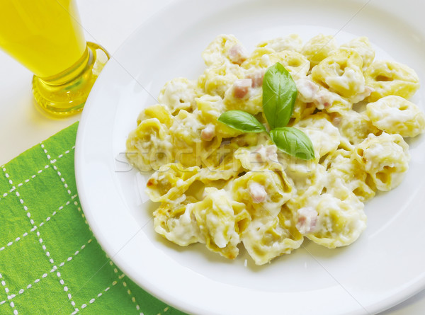 Italian Pasta Tortellini Stock photo © NiroDesign