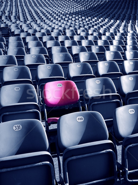 Unique Stadium Seat Stock photo © NiroDesign