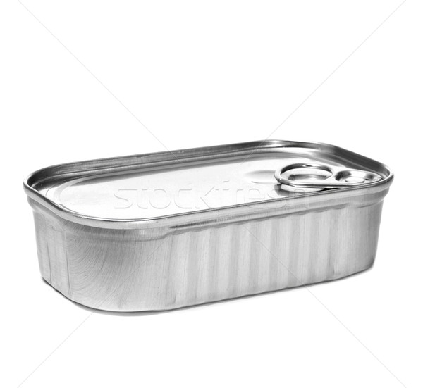 Nourriture en boîte peuvent blanche chien fond [[stock_photo]] © nito