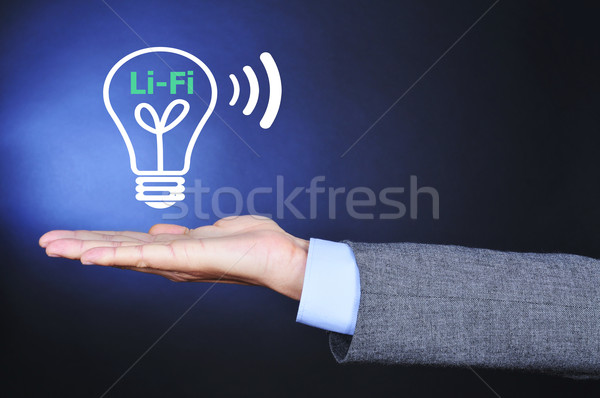 Li-Fi, light fidelity Stock photo © nito