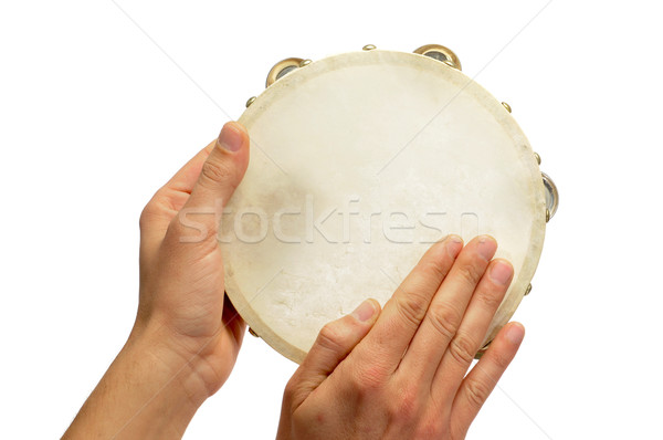 pandereta, spanish tambourine Stock photo © nito