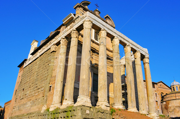 Stock photo: San Lorenzo in Miranda Church in Rome, Italy