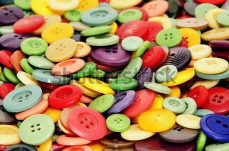 buttons, fabric and zippers Stock photo © nito