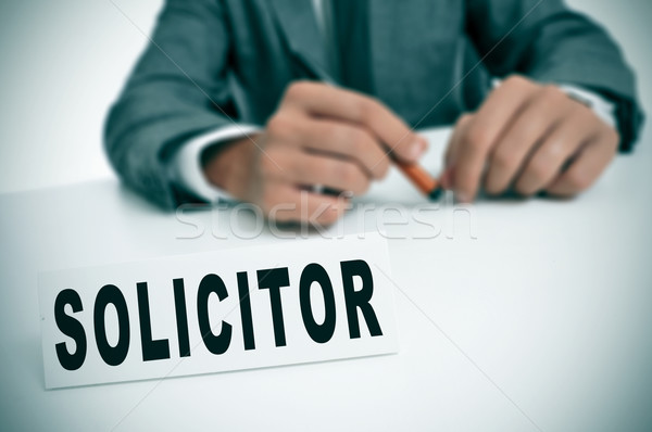 solicitor Stock photo © nito