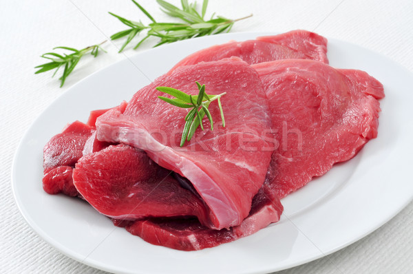 raw beef fillets Stock photo © nito