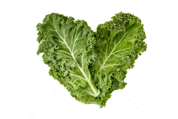 kale leaves forming a heart Stock photo © nito