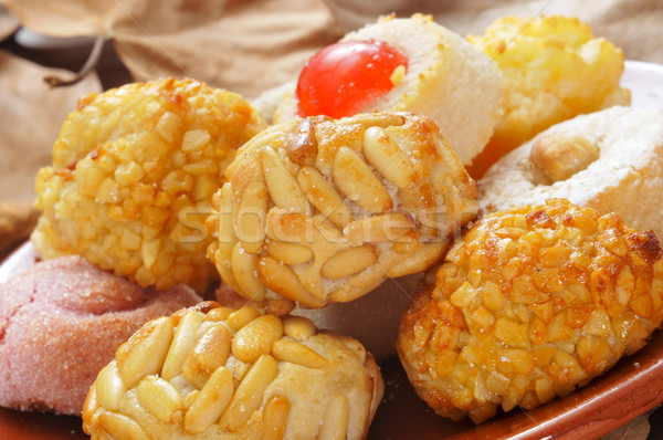 Stock photo: panellets, typical pastries of Catalonia, Spain, eaten in All Sa