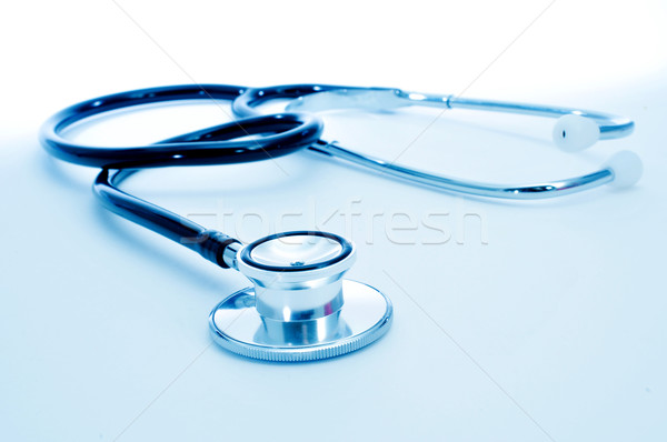 stethoscope on the desk of a doctor Stock photo © nito