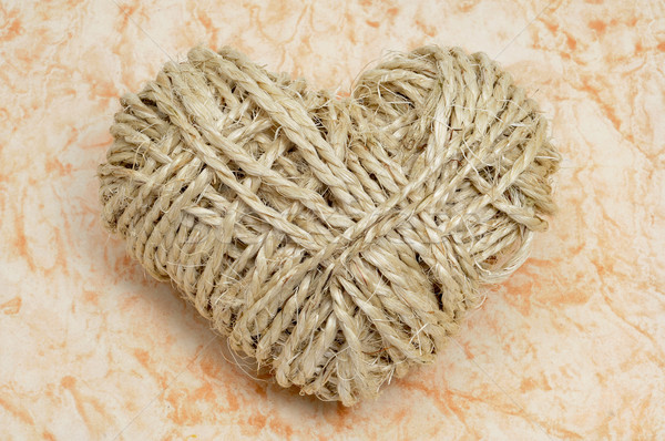 rope heart Stock photo © nito