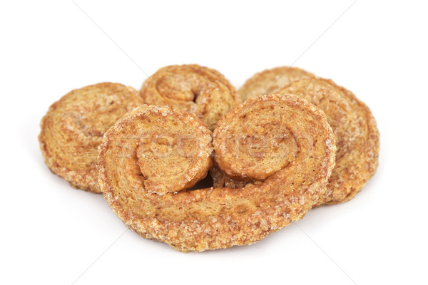 Stock photo: palmier pastries made with spelt flour