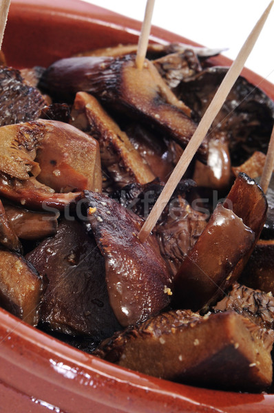 rovellons, typical autumn mushroom of Spain Stock photo © nito