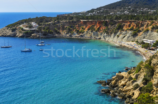 Cala de Hort cove in Ibiza Island, Spain Stock photo © nito