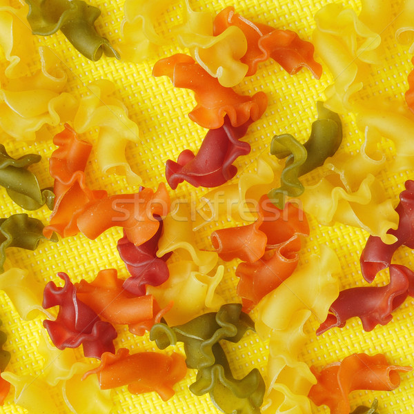 uncooked vegetables gigli pasta Stock photo © nito
