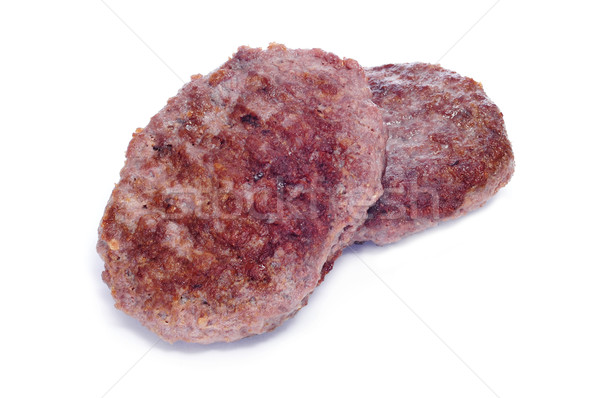 barbecued burgers Stock photo © nito