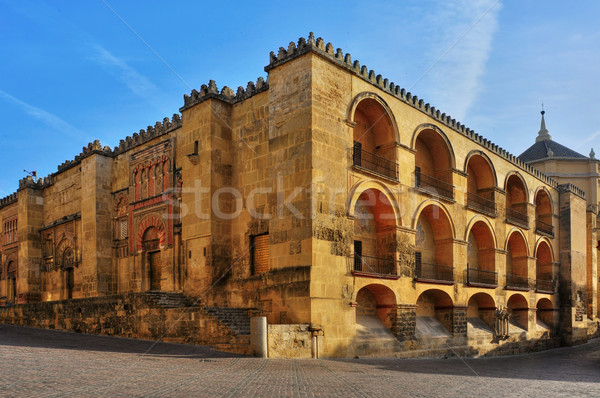 Cathédrale Espagne vue ciel monde Voyage [[stock_photo]] © nito