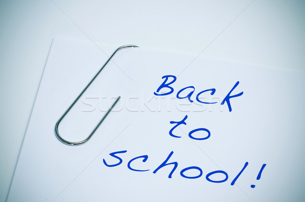 back to school Stock photo © nito