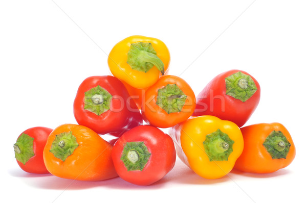 sweet peppers of different colors Stock photo © nito