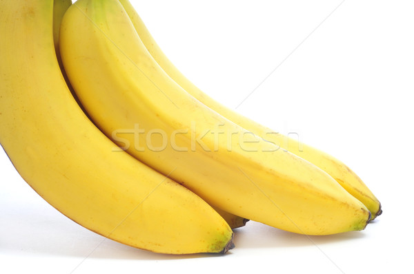 Banane primo piano bianco alimentare salute Foto d'archivio © nito