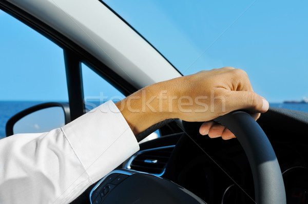 man driving a car Stock photo © nito