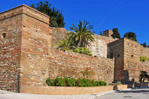 Alcazaba of Malaga, in Malaga, Spain Stock photo © nito